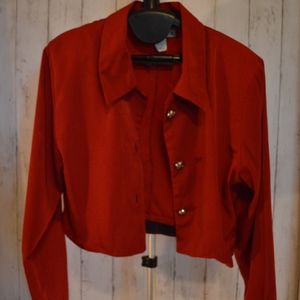 **Vintage** Red Blazer